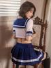 Cosplay Sexy JK Theme Role Play Costumes Student Uniform Anime School Girl Erotic Crotchless Lolita Underwear Dress Outfit