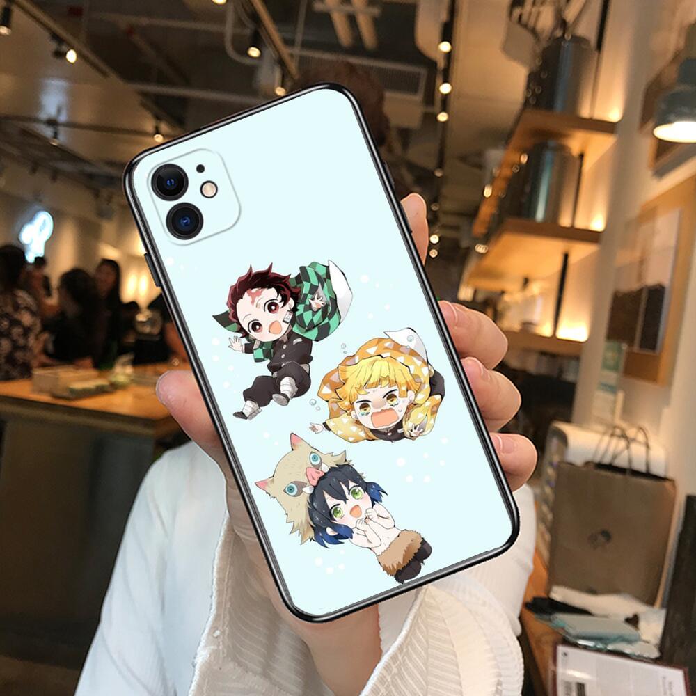 Kamado Nezuko Kimetsu No Yaiba Demon Slayer TPU Weiche Handyhüllen Für iPhone 13 Pro Max Hülle 12 11 Pro Max 8 PLUS 7PLUS 6S XR X X