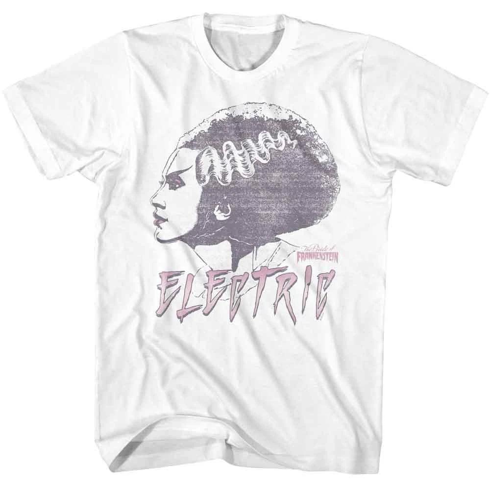 Universal Monsters - Bride Electric - American Classics - White Solid Shor 100