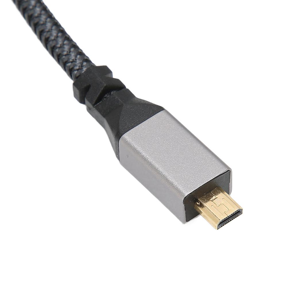 4K HD Multimedia Interface Cable Male to Male 18Gbps High Speed 4K 60Hz HD Knit   HD Multimedia Interface Adapter Cable