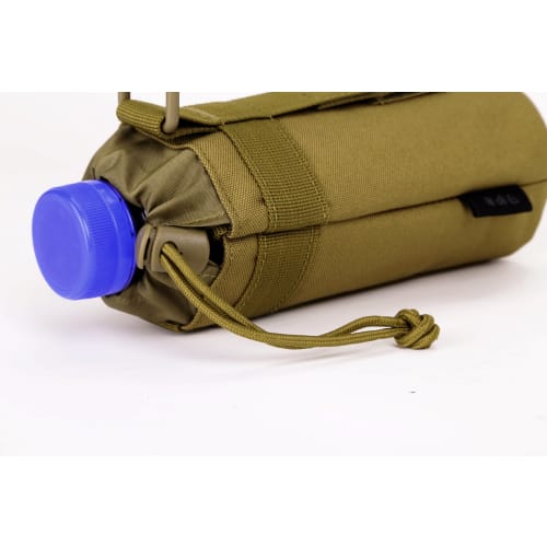 ArcEnCiel Water Bottle Pouch, Fits 550ml Water Bottles, Molle Compatible, Military/Tactical Carry, Bottle Drink Holder, Handy Water Bottle Case, Water