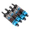 4 PCS 75mm RC Car Oil  S Aluminum Alloy Damper Set for 1/10 Scale RC Cars