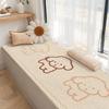 Imitation Cashmere Carpet Strip Shape Bedroom Balcony Mat Kids Room Carpet Area Rug Cartoon Printed Short Plush Carpet Anti Slip