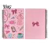School Writing Notebook Medical Themed Coil Notebook, Double Cover Design Thick Ink-proof Paper Notepad, Spiral Bound Journal for Nursing Students And