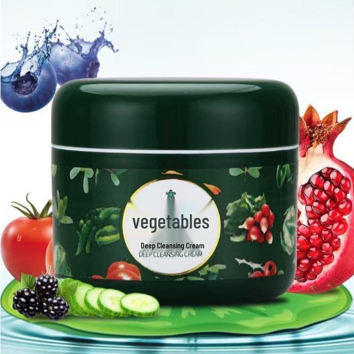Deep Cleansing Face Cream: Pore Cleanser, Makeup Remover, Oil Control, and Massage Cream.