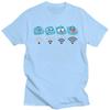 Gumball Funny WIFI Anime Print T-shirts Adorable Women Men Trends Design Clothing Amazing World of Gumball Cotton Short Sleeve