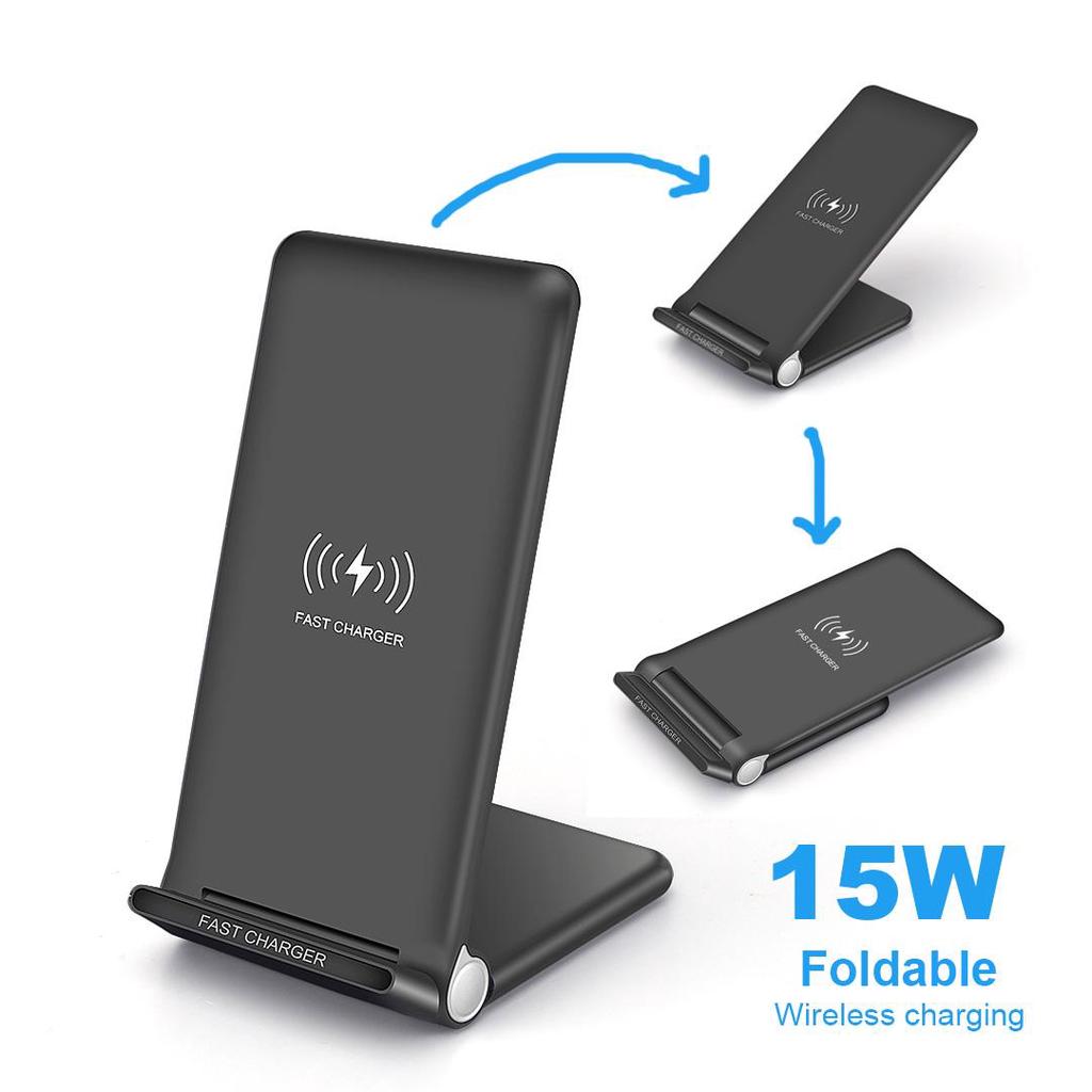 FDGAO 15W Fast Qi Wireless Charger Stand For iPhone 11 X XS XR 8 Samsung S20 S10 S9 Xiaomi Mi 10 9 FDGAO 15W Fast Qi Wireless Charger Stand For iPhone 11 X XS XR 8 Samsung S20 S10 S9 Xiaomi Mi 10 9