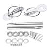 Universal Down Hood Lock Pins  Bonnet Hood Pin Lock Kit Fit ALL Racing Speed Black Red Blue Gold Silver