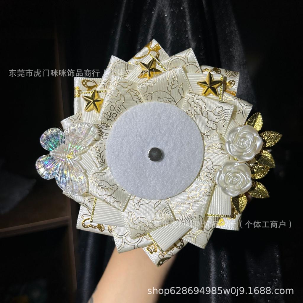 2025 new cabbage badge holder two-dimensional peripheral pendant bar star decorative brooch display holder in stock
