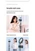 Dual Mobile Phone Live Streaming Tripod with Multi-Angle Stand and Fill Light for Outdoor Broadcasting