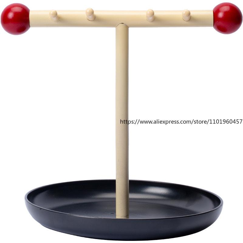 Nordic Ins-Style Jewelry And Accessory Storage Rack Entrance Aromatherapy Key Hanging Rack Desktop Storage Tray