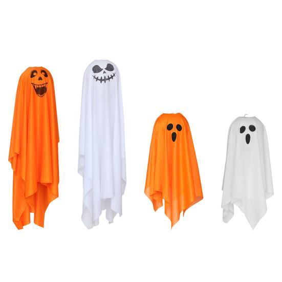 Yousheng LED Halloween Hanging Ghost Decoration Horror Light-up Flying Cloth Ghost for Outdoor Porch Tree Patio Yard Front Door Decor