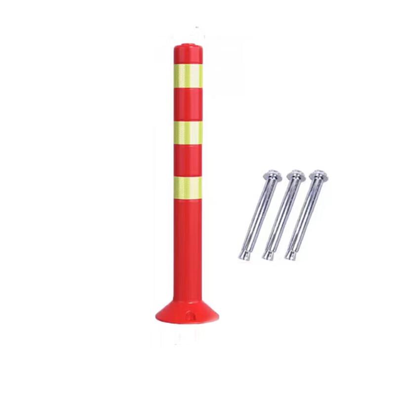 Flexible Traffic Warning Post