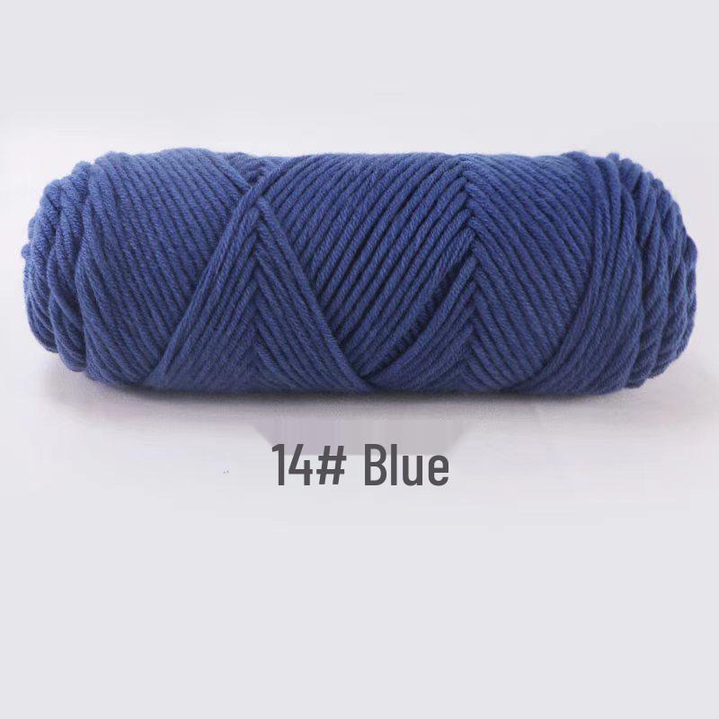 8-Strand Lover's Cotton Knitting Yarn - Thick Wool Milk Cotton for Baby Yarn Knitting, Suitable for All Adults, Free Shipping