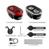 CYCLAMI CY300T Ensemble de feux avant et arrière pour vélo USB Rechargeable Phare avant Feu arrière Étanche pour VTT Lanterne LED Pièces de vélo