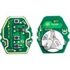 EWS keyless entry remote car key fob replacement 3 Button 315MHZ 433MHZ ID44 Chip for BMW X3 X5 Z3 Z4 1 3 5 7 Series HU92 Blade