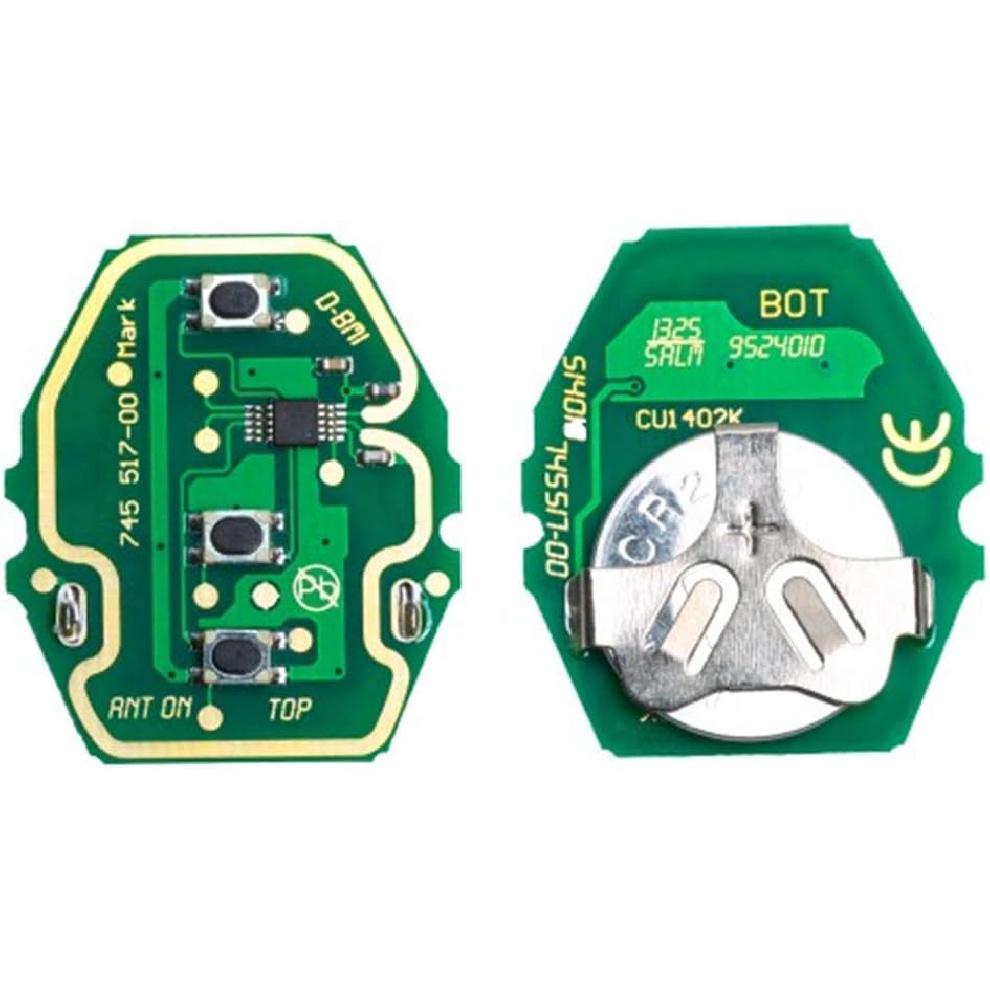 EWS keyless entry remote car key fob replacement 3 Button 315MHZ 433MHZ ID44 Chip for BMW X3 X5 Z3 Z4 1 3 5 7 Series HU92 Blade