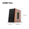 F&D R28BT PLUS Bluetooth Bookshelf Speakers CN Plug (adapter Included)