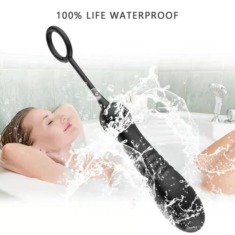Vaginal Telescopic Vibrator Wireless Clitoral G Spot Stimulator Vibrating Egg Dildo Masturbation Sex Toy For Women