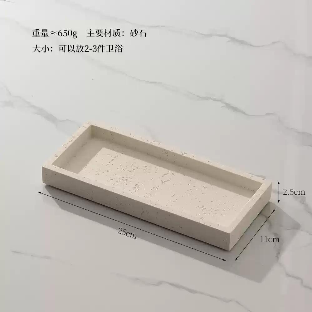 1pc Gravel Lotion Bottle Hotel Liquid Distribution Bottle Shampoo Bottle Bathroom Accessories Liquid Container Storage Tray