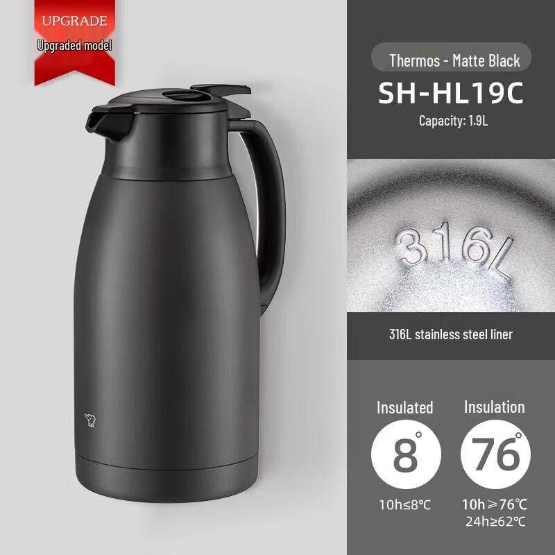 Zojirushi 1.9L 316 Stainless Steel Vacuum Thermos