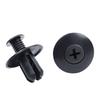 8mm Universal Snap Fastener Plastic Car Clip for Fender and Mudguard Liner Expansion