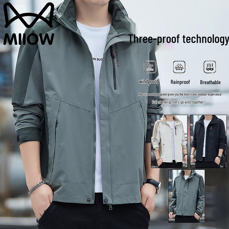 MiiOW Men's Outdoor Windproof Jacket