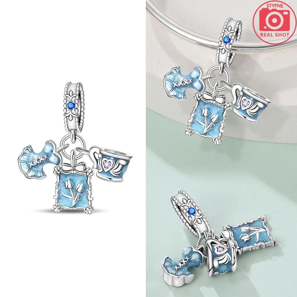 New Pumpkin Car copper Princess Cactus Charm Bead Charms Compatible With Authentic Bracelets Jewellery Making for Women Gift