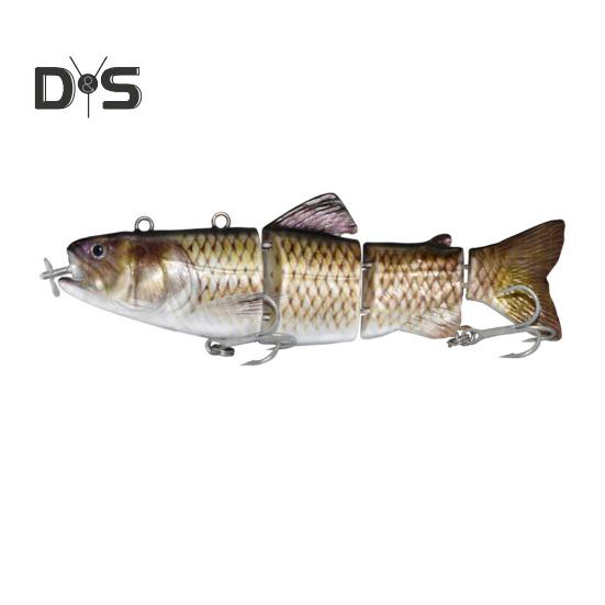 13CM/35G Elektryczny Przynęta Wędkarska Wieloprzegubowa z Haczykami Ładowana przez USB LED Świecąca Przynęta Pływająca Robotyczna Przynęta Sztuczna Akcesoria Wędkarskie