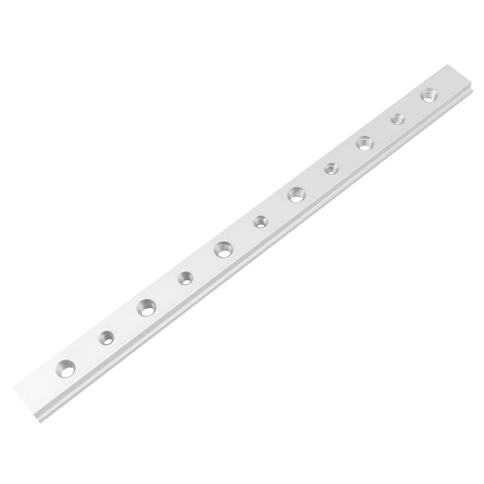 

T-Slider T-track Miter Fixture Деревообрабатывающий алюминиевый стол-слайдер Miter Slider Gauges Rod Slot Miter Track T Screw Fixture 1 серебряный
