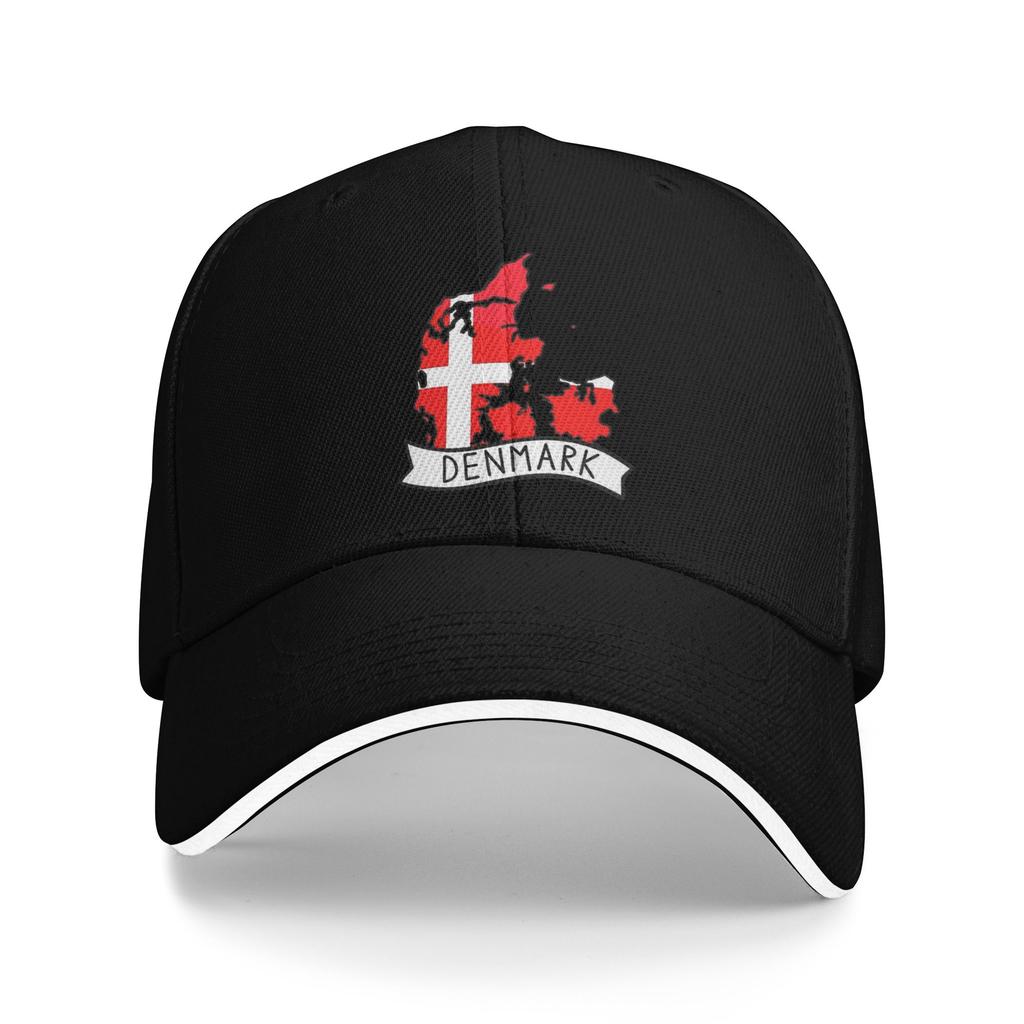Odense Denmark Baseball Cap  Design Print Trucker Hat Summer Men Adult Outdoor Sports Baseball Caps