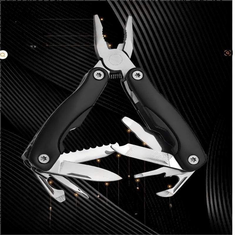 Attrezzatura da campeggio Sopravvivenza all'aperto Acciaio inossidabile 9 in 1 Pinza Multi-tool Portatile Accessori da campeggio Portatile