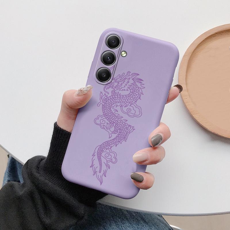 

Китайский мягкий силиконовый чехол Loong для Xiaomi Redmi Note 13 Pro 13C 14 Samsung A35 A55 M35 S24 Huawei Honor 200 iPhone Camera Защитный противоударный чехол iPhone 15 Plus