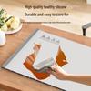 Portable Foldable Silicone Dish Mat - Heating Pad for Home Dining Table