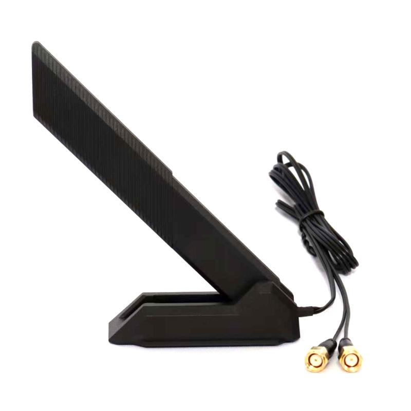 5G/4G Suction Cup Antenna for WiFi6/7 Routers and Network Cards, Foldable Glue Stick Design.