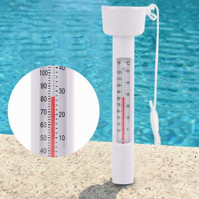 Açık ve Kapalı Yüzme Havuzları, Spalar, Sıcak Küvetler, Balık Havuzları için Büyük Yüzen Termometre Celsius & Fahrenheit