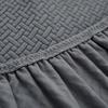 Jacquard Sofa Bed Cover Classic Solid Color 1/2/3 Seater Sofa Protective Cover Armless Seat Slipcovers for Living Room Decor