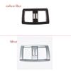 ABS Chrome Rear Seat Air Condition Outlet Cover Frame Trim For BMW 1 3 4 Series GT F30 F34 316li320li 2013- Car Accessories