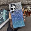 Luxury Gradient Rhinestones Glitter Stylish for Samsung S24/S23/S22/S21 Ultra Plus TPU Frame Phone Cover Protective Diamond Case