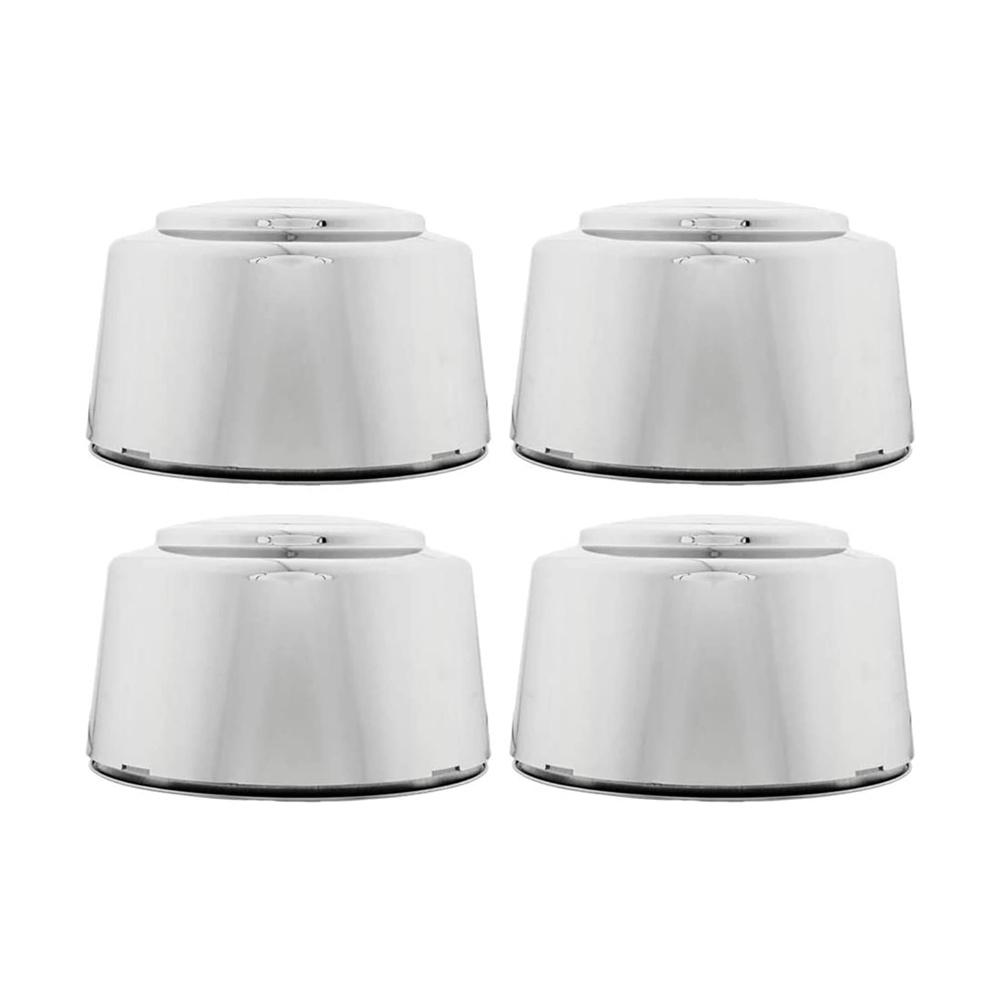 8-gaats 16 inch chromen wieldoppen met moerafdekkingen, geschikt voor Ford vrachtwagen/bestelwagen