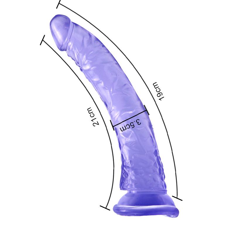 Dildo Adult Toys Erotic Soft Strong Suction Cup Dildo Anal Butt Plug Realistic Penis Sex Toys for Woman