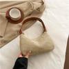 Leisure Weave Straw Bag Summer Beach Handbag Trendy Straw Shoulder Bag  Women