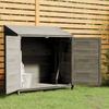 Garden Shed  102x52x112 Cm Solid Fir Wood