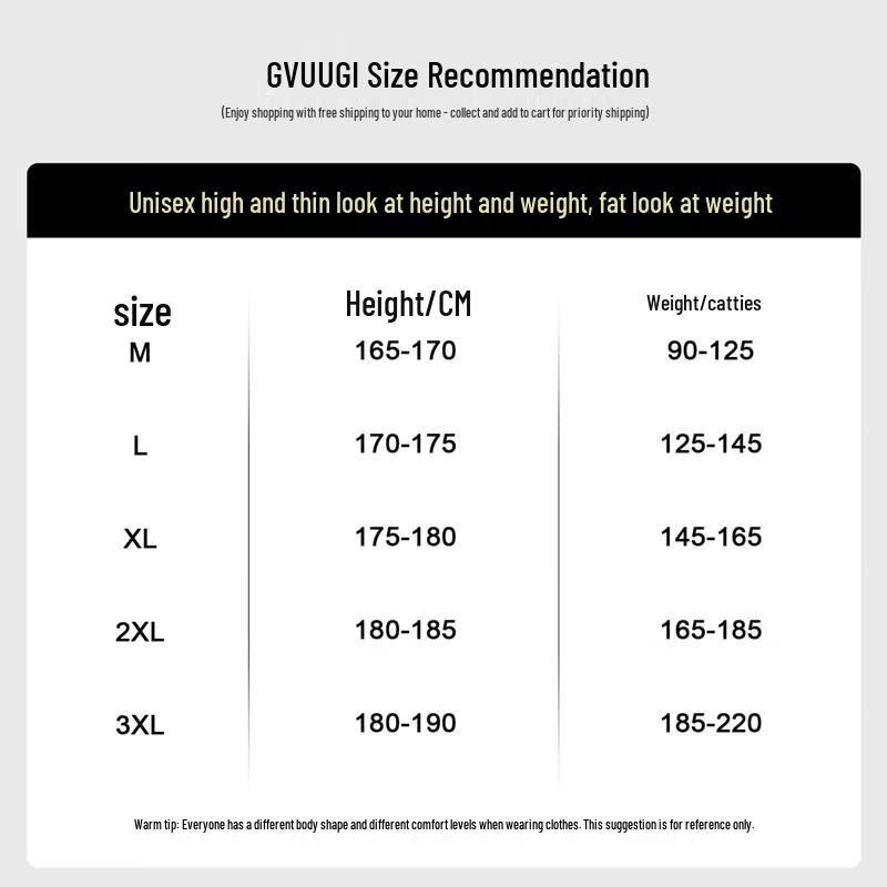 VUUG Men's 2025 Stand-Collar Loose Workwear Jacket