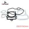 IASF Motorcycle Engine Gaskets Kit for Honda 125cc CG125 56.5mm CG150 62mm CG200 63.5mm CG250 67mm Cylinder Crank Gaskets