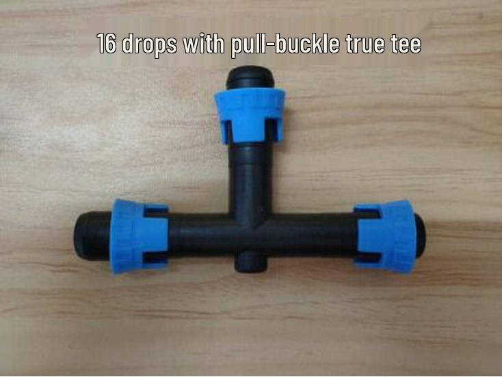 16mm Surface-Mounted Drip Tape Bypass Valve & Tube Switch