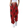 Women's Sports Pants With Pockets Fashion Print Elastic Waist Pants Casual Sweatpants Pants