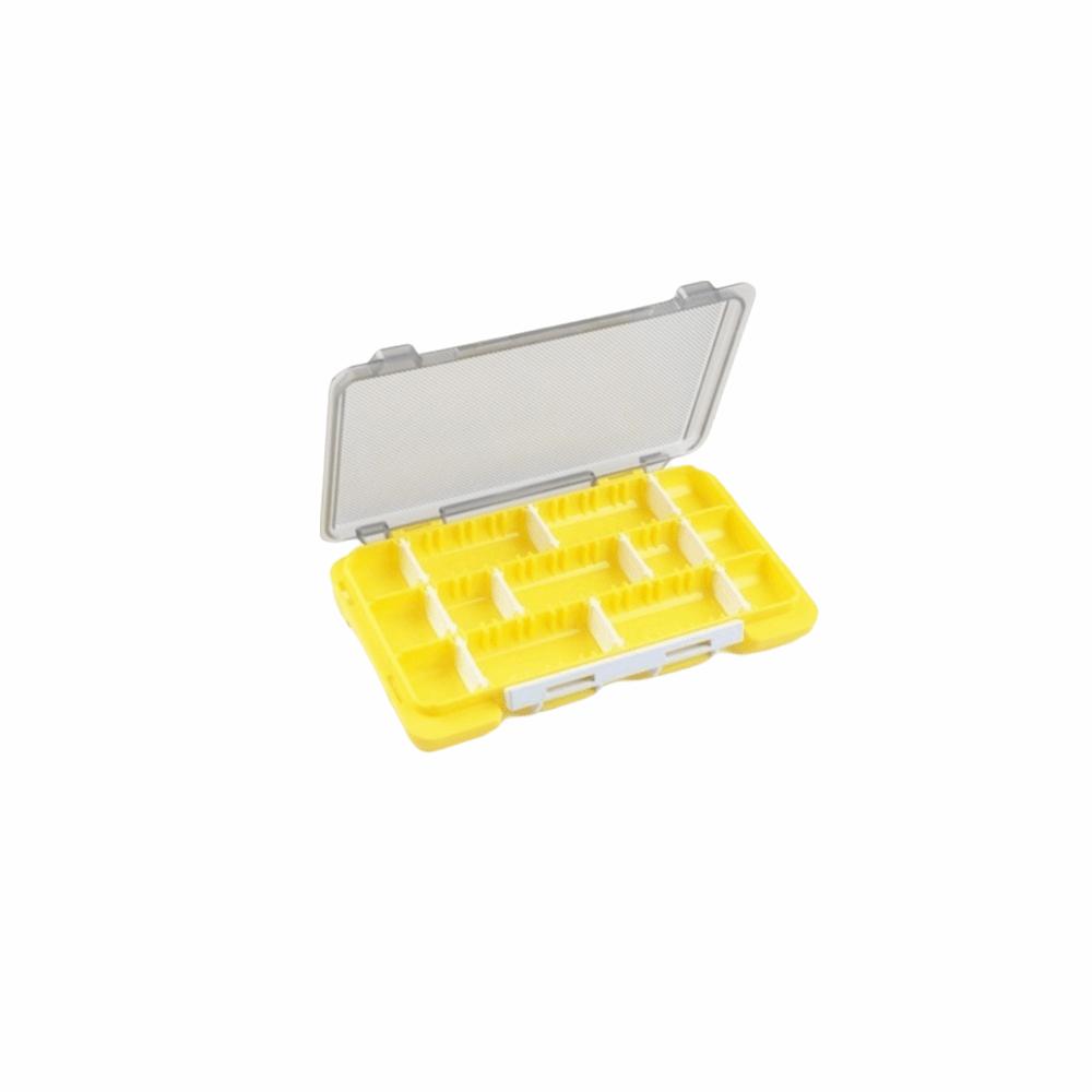 Assembled Design Fishing Tackle Box Durable Material Adjustable Compartments Fishing Hook Box Portable Size Fake Bait Box