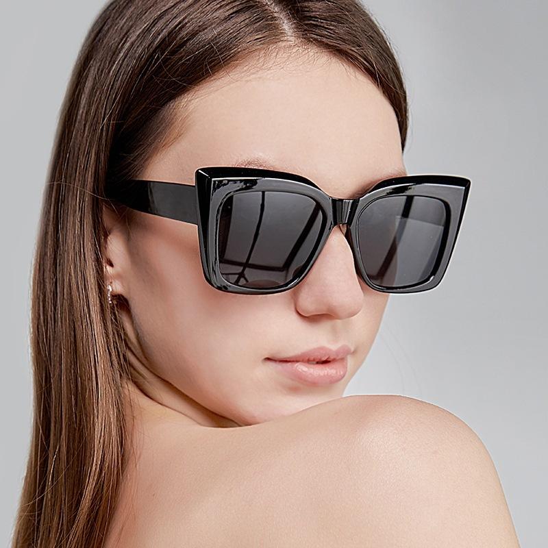 Fable Women's New Large Square Sunglasses Designer Fashion Uv400 Sun Glasses Outdoor Travel Eyewear Oculos De Sol Cm