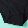 Bikini de Dos Piezas para Niñas Hombros Descubiertos Conjunto Bikini Tirantes Ajustables Estampado de Vaca Parte Superior Parte Inferior Lisa Traje de Baño para Niños